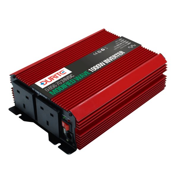 1000W 24V DC to 230V AC Compact Modified Wave Voltage Inverters (image for) 1000W 24V DC to 230V AC Compact Modified Wave Voltage Inverters