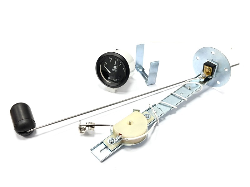 Universal Fuel Gauge & Sender Kit - 12v (image for) Universal Fuel Gauge & Sender Kit - 12v