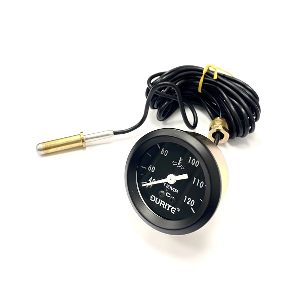 Mechanical Water Temperature Gauge - 270° Sweep Dial with 5/8" UNF Sender (image for) Mechanical Water Temperature Gauge - 270° Sweep Dial with 5/8" UNF Sender