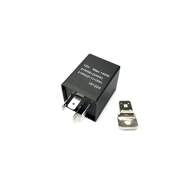 12v 4 Pin Flasher Unit Indicator Relay 2/4 x 21W (image for) 12v 4 Pin Flasher Unit Indicator Relay 2/4 x 21W