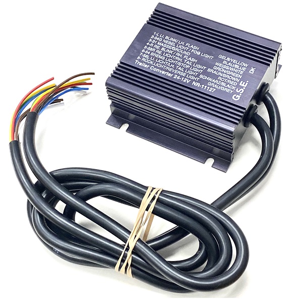 7 Way Voltage Dropper For Towing & Trailer Lamps - 24-12v (image for) 7 Way Voltage Dropper For Towing & Trailer Lamps - 24-12v