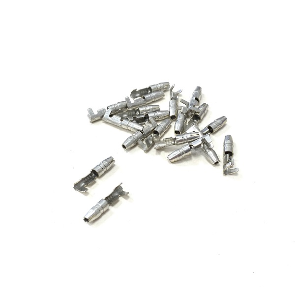 3.9mm Japanese Style Bullet Connectors Tin Plated - Male (image for) 3.9mm Japanese Style Bullet Connectors Tin Plated - Male