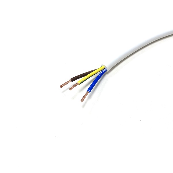 H05VV-F 3 x 1.5mm² Flexible PVC 3 Core Mains Cable - 16 Amps (image for) H05VV-F 3 x 1.5mm² Flexible PVC 3 Core Mains Cable - 16 Amps
