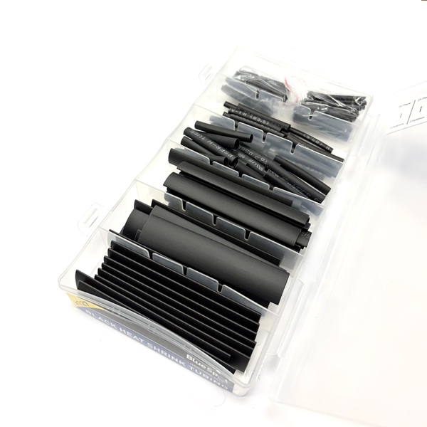 Heat Shrink Sleeving Assortment Kit - 127 Pieces (image for) Heat Shrink Sleeving Assortment Kit - 127 Pieces