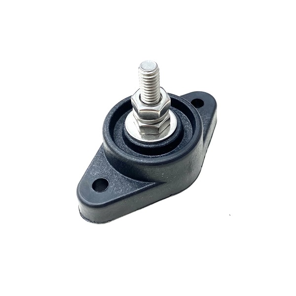 Power Distribution Post 7.9mm Stud 190 Amp Black - 77131N14 (image for) Power Distribution Post 7.9mm Stud 190 Amp Black - 77131N14