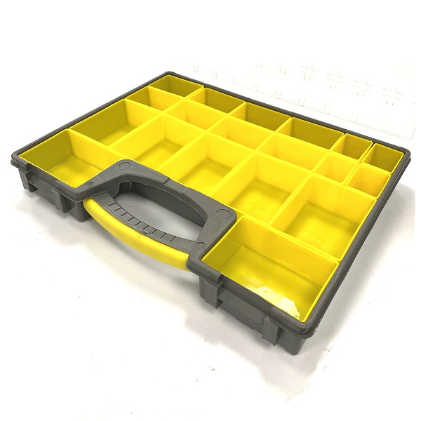 Stackable Assortment Kit Box - Empty With Dividers (Large) (image for) Stackable Assortment Kit Box - Empty With Dividers (Large)