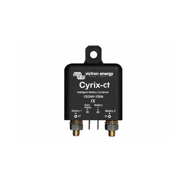 Victron Cyrix-CT 12/24v 120A Intelligent Battery Combiner / Split Charge Relay (image for) Victron Cyrix-CT 12/24v 120A Intelligent Battery Combiner / Split Charge Relay