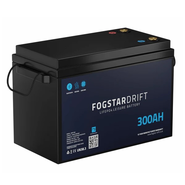 Fogstar Drift 300Ah 12V Lithium Leisure Battery (image for) Fogstar Drift 300Ah 12V Lithium Leisure Battery