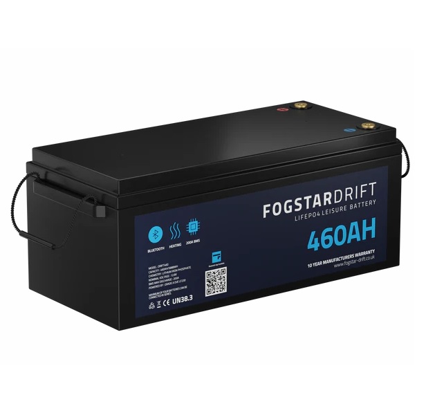 Fogstar Drift 460Ah 12V Lithium Leisure Battery (image for) Fogstar Drift 460Ah 12V Lithium Leisure Battery