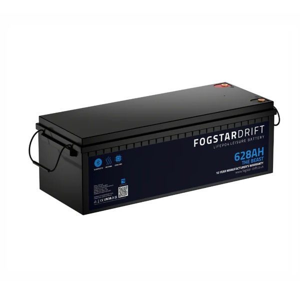 Fogstar Drift 628Ah 12V Lithium Leisure Battery (image for) Fogstar Drift 628Ah 12V Lithium Leisure Battery