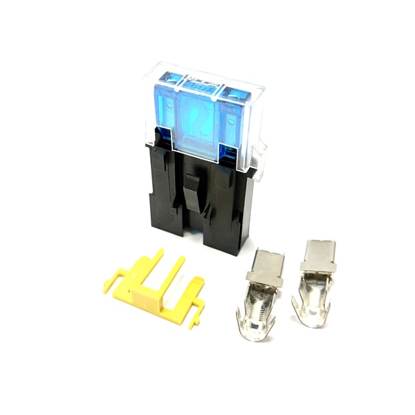 Maxi Blade Fuse Holder Kit With Cover (image for) Maxi Blade Fuse Holder Kit With Cover