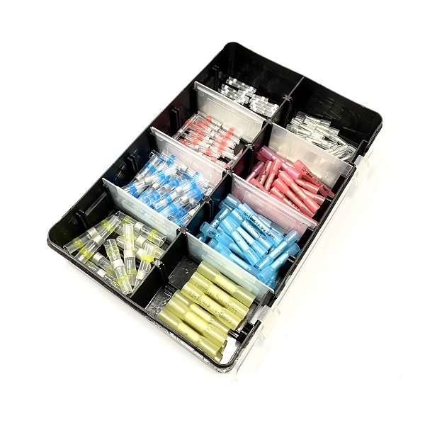 Heat Shrink Butt Sleeve Terminal Assortment Kit - 170 Pieces (image for) Heat Shrink Butt Sleeve Terminal Assortment Kit - 170 Pieces
