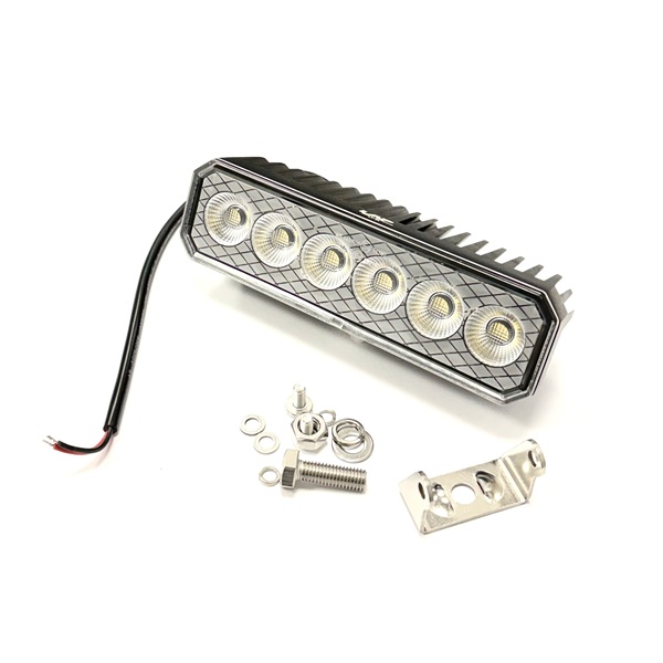 LAP Electrical Q-Lux 12v 24w LED Slim-Line Worklamp With Bracket (image for) LAP Electrical Q-Lux 12v 24w LED Slim-Line Worklamp With Bracket