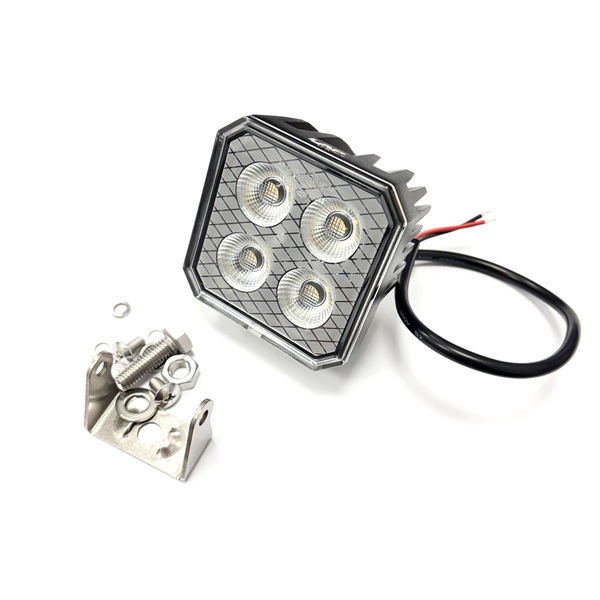 LAP Electrical Q-Lux 12v 16w Compact LED Worklamp With Bracket (image for) LAP Electrical Q-Lux 12v 16w Compact LED Worklamp With Bracket