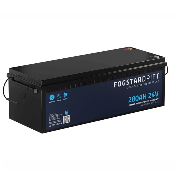 Fogstar Drift 280Ah 24V Lithium Leisure Battery (image for) Fogstar Drift 280Ah 24V Lithium Leisure Battery
