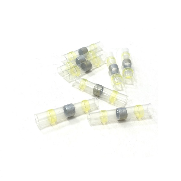 Yellow Heat Shrink Solder Connector - Adhesive Lined 2.5 - 6.0mm² Cable (image for) Yellow Heat Shrink Solder Connector - Adhesive Lined 2.5 - 6.0mm² Cable