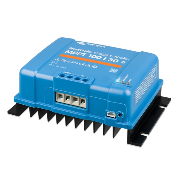 Victron Energy SmartSolar MPPT 100/30 Bluetooth Charge Controller (image for) Victron Energy SmartSolar MPPT 100/30 Bluetooth Charge Controller
