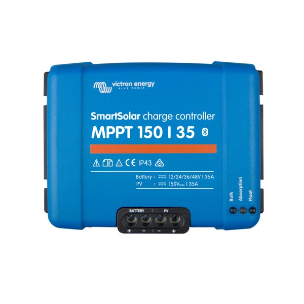 Victron Energy SmartSolar MPPT 150/35 Bluetooth Charge Controller (image for) Victron Energy SmartSolar MPPT 150/35 Bluetooth Charge Controller
